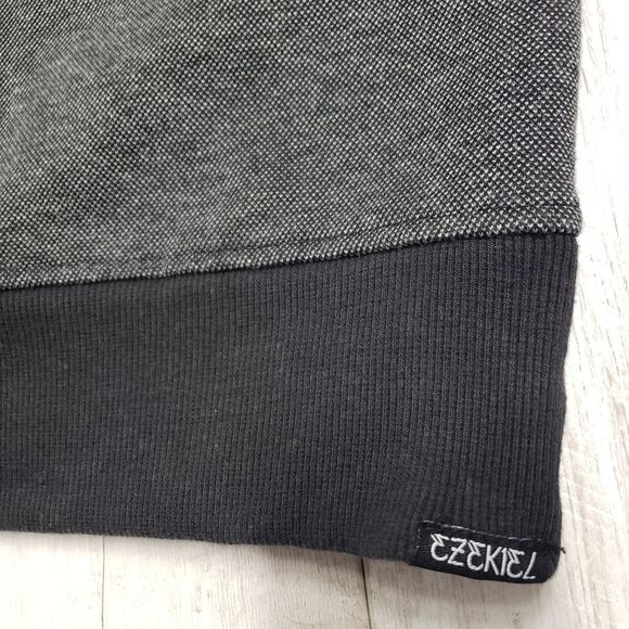 Ezekiel Henley Pullover Hoodie Sweatshirt Sweater Mens Gray Size XL - Picture 12 of 15